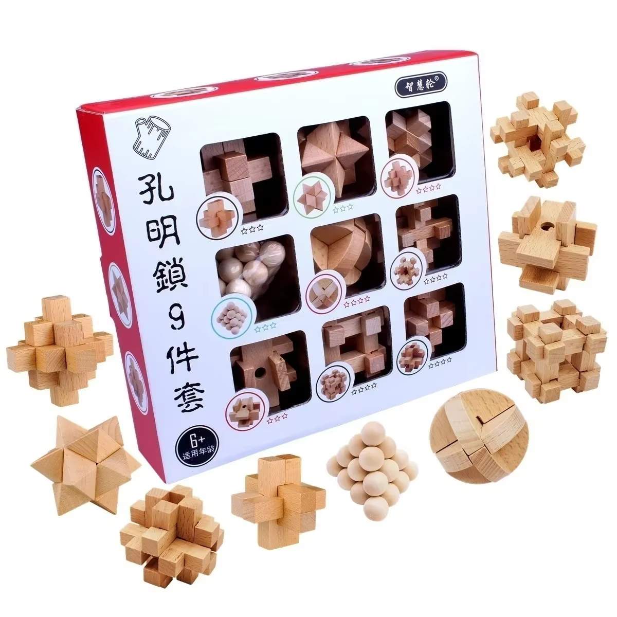 Brain Teaser Puzzle Set (9) — image 6