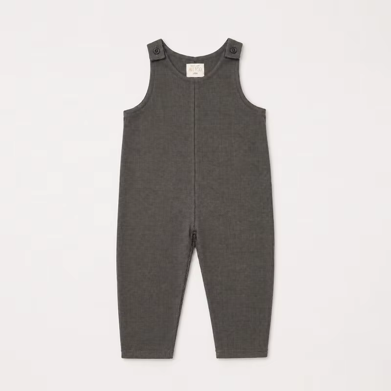Heritage Weave Grey Boys Overalls – Ali & Co AW26