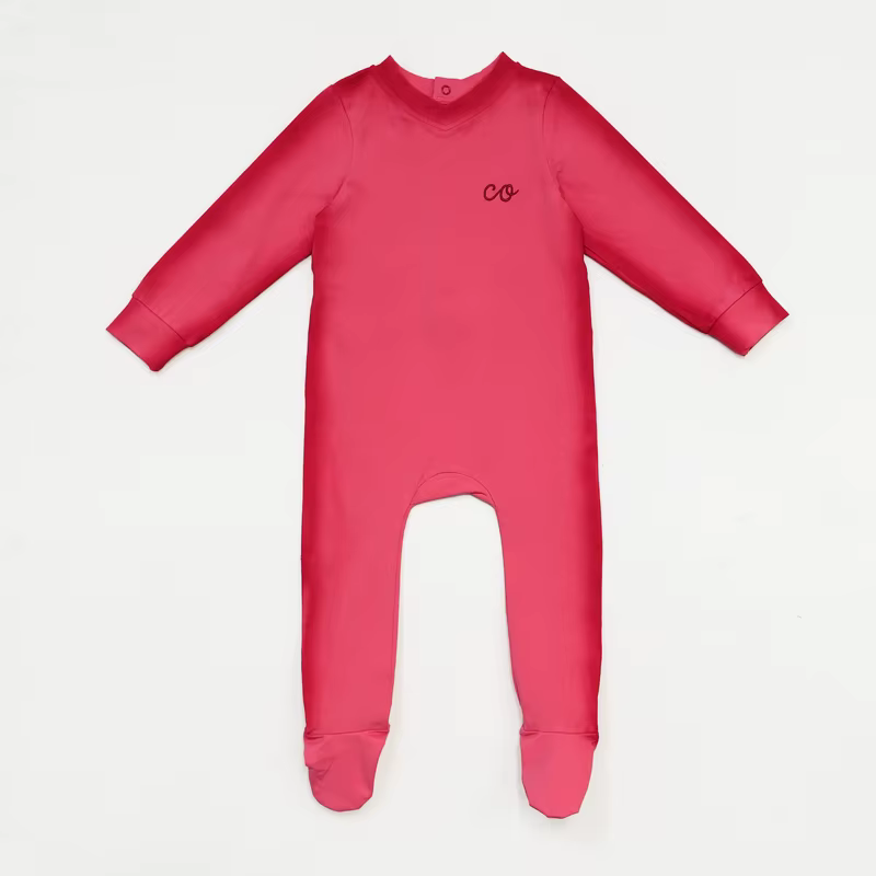 Dusk Dye Girls Pink Baby Stretchie – Ali & Co Dusk Dye AW26