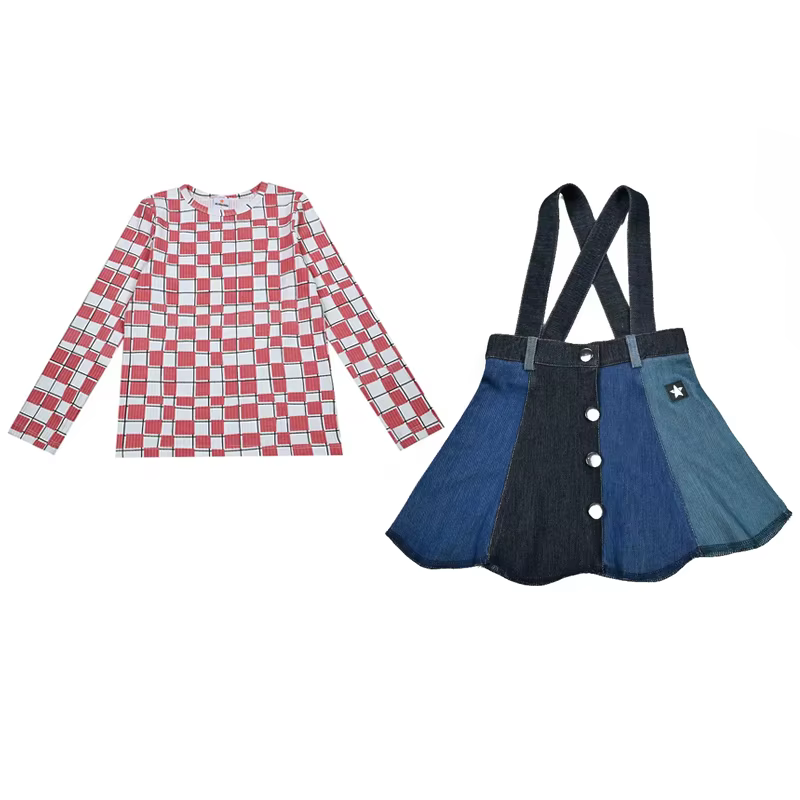 Canvas Grid Collection – Shirt And Dress
