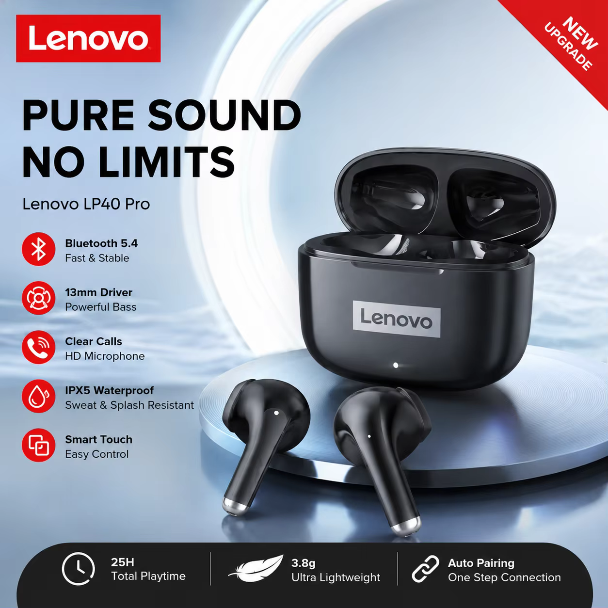 Lenovo LP40 Pro Earbuds