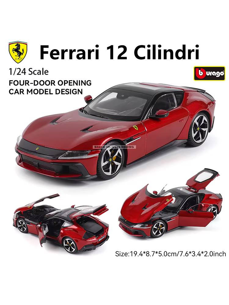Bburago 1:24 Ferrari Model – 12 Cilindri