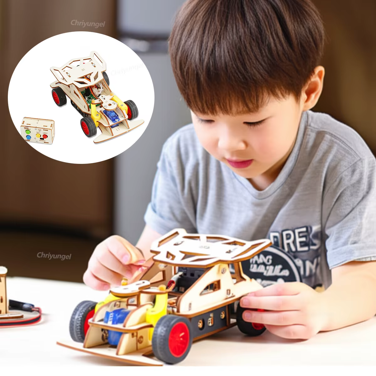 Build-Your-Own Wooden RC Car – Simple Version — image 3