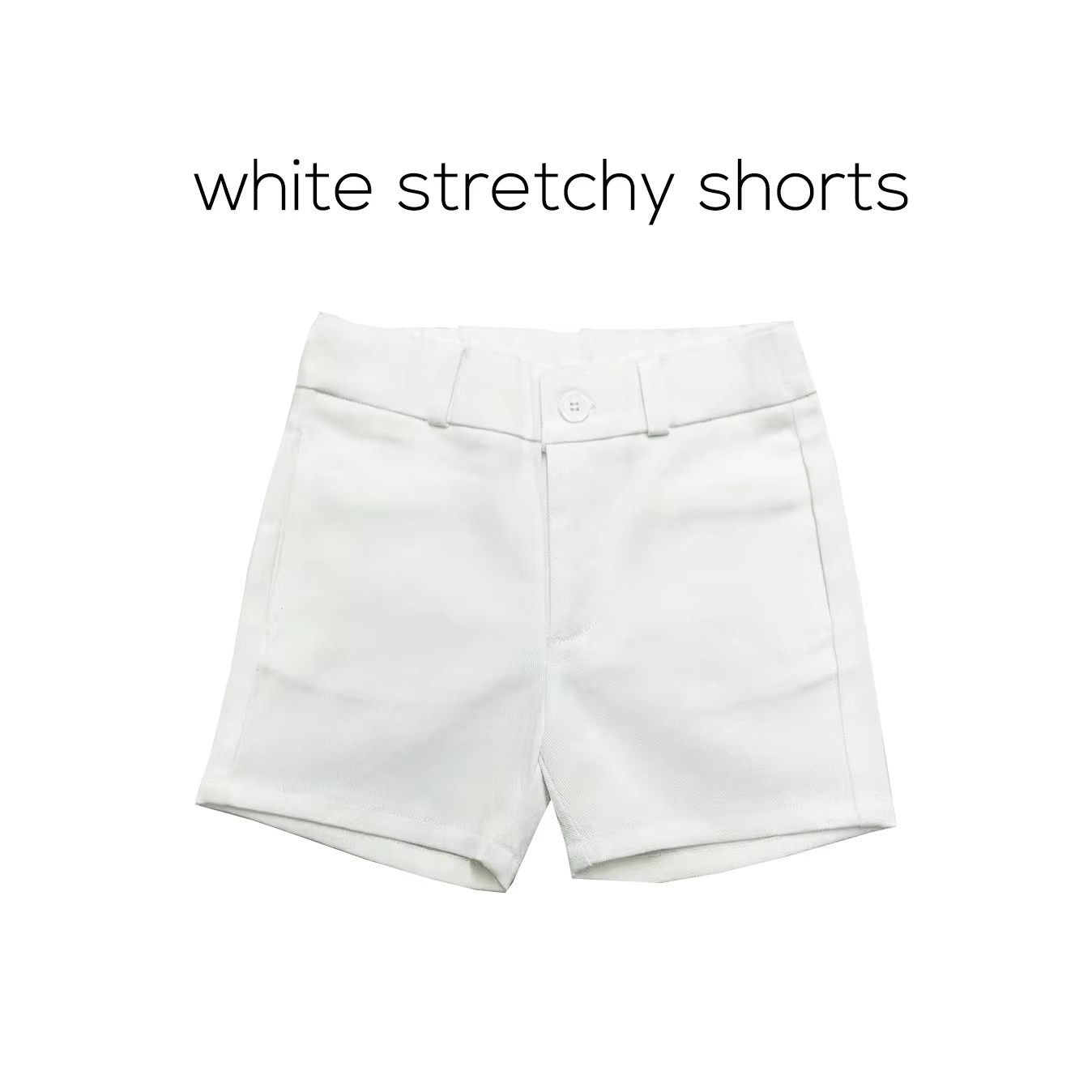 Venice Pink Collection – White Shorts