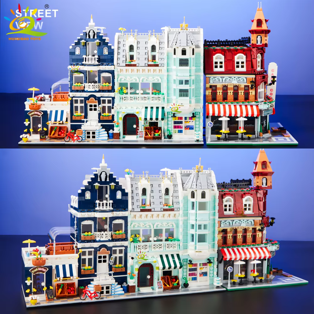 Corner Coffee Shop Brick Set — image 2