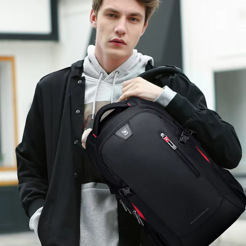 OIWAS Laptop Backpack – Black — image 6