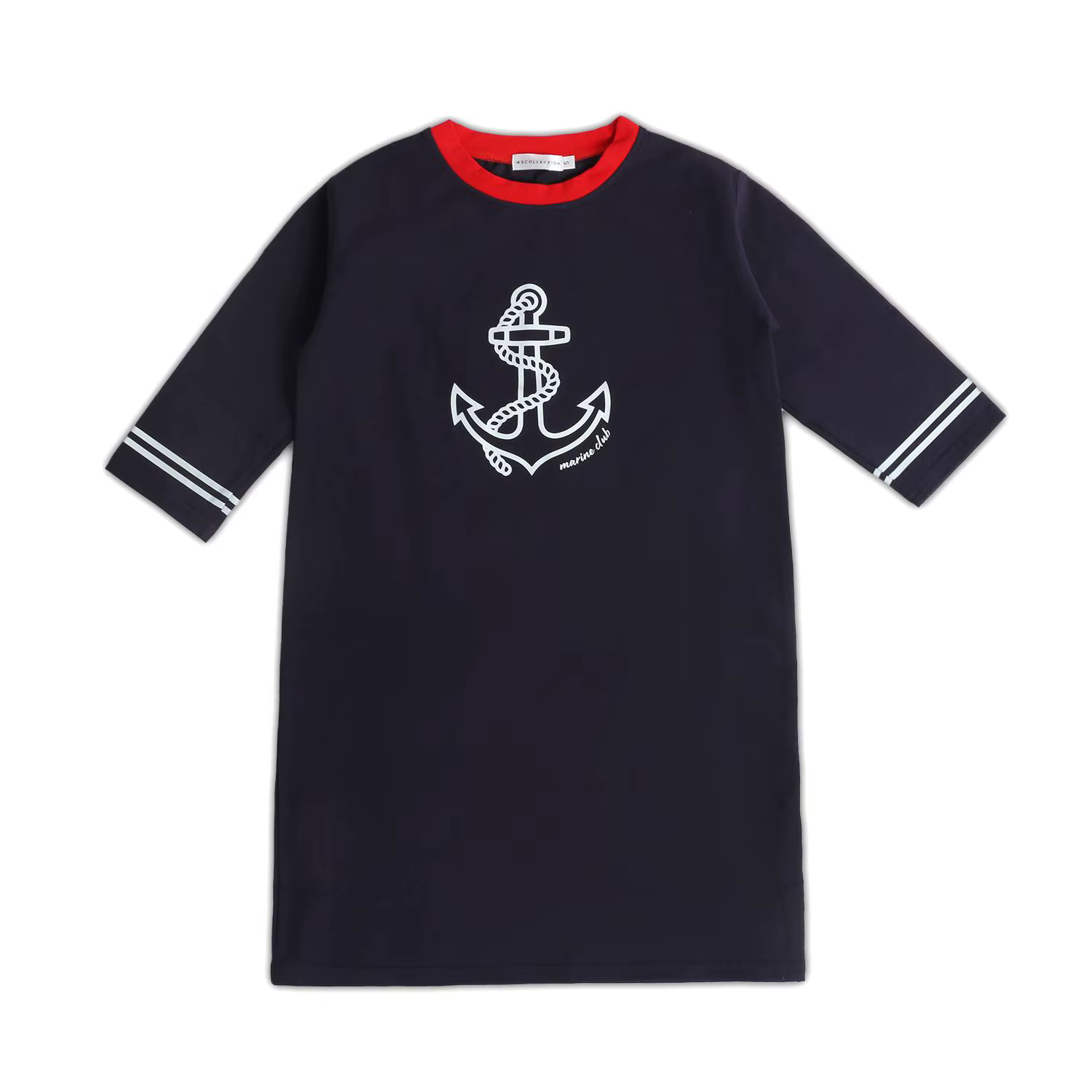 The Harbor Collection – NavyTshirtDre-3qtrS