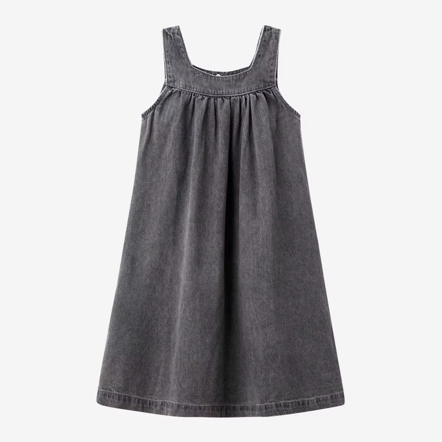 Grey Denim Collection – Strap Dress