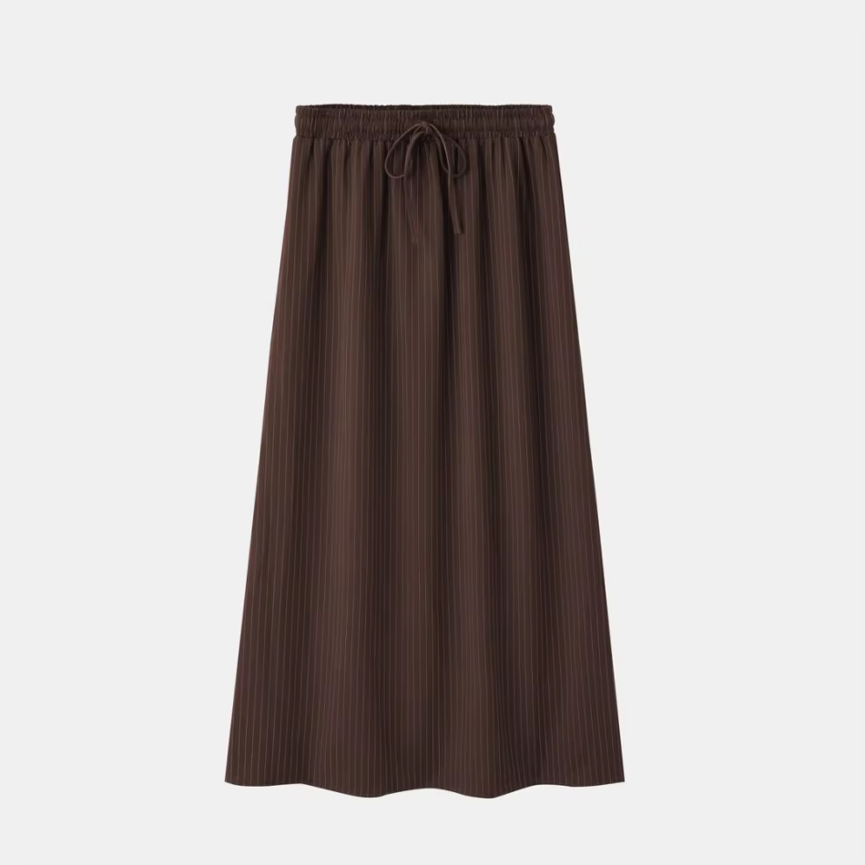 Pinstripe Collection – Brown Cardigan — image 4