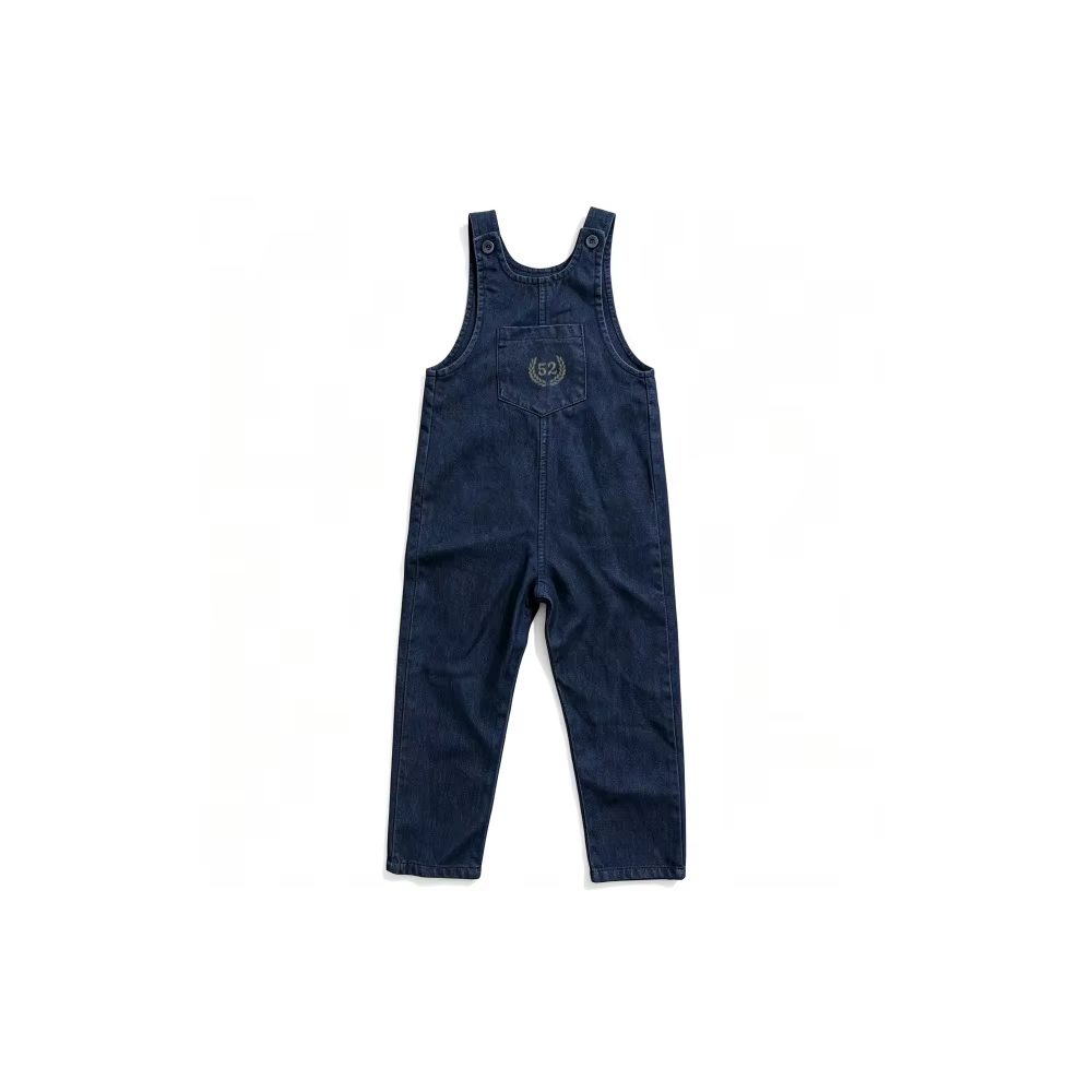 Blue & Black Denim – Blue Baby Denim Overalls – Ali Picks AW26