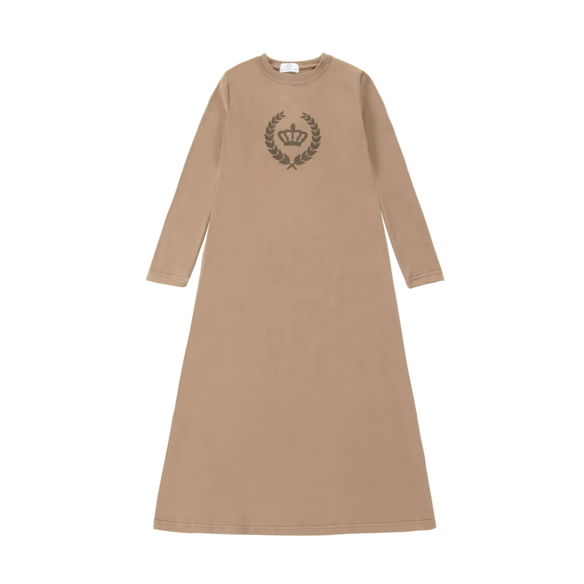 Royal Velvet Crown Collection – Camel Dress