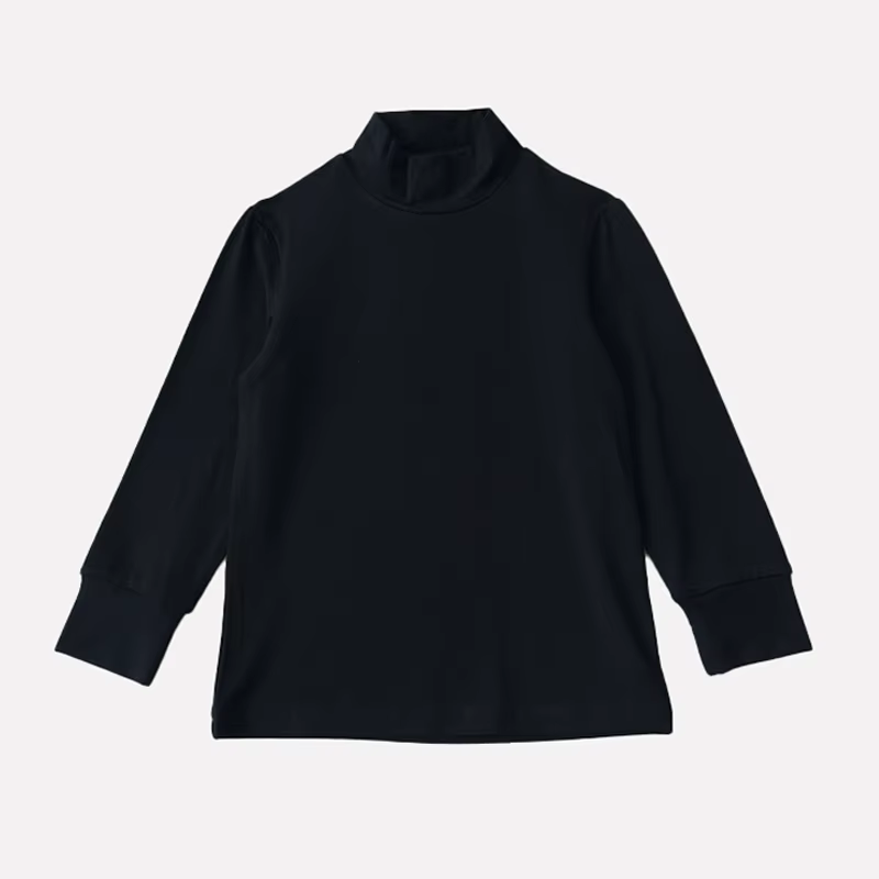 Midnight Tweed base mock neck – Ali Plus AW26