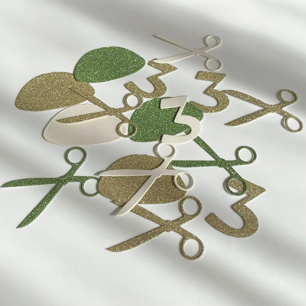 Green & Gold Upsherin Confetti