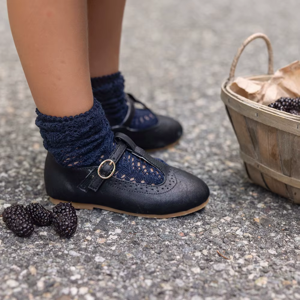 Heritage Leather – Black Leather Shoes – Style 1 — image 3