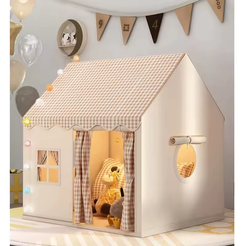 Large Pop-Up Play Tent – Khaki — image 4