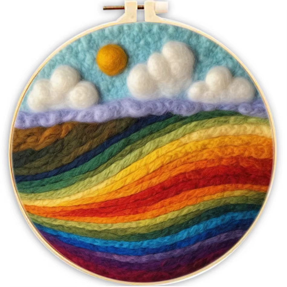 Landscape Wool Felting Kit – Design 360