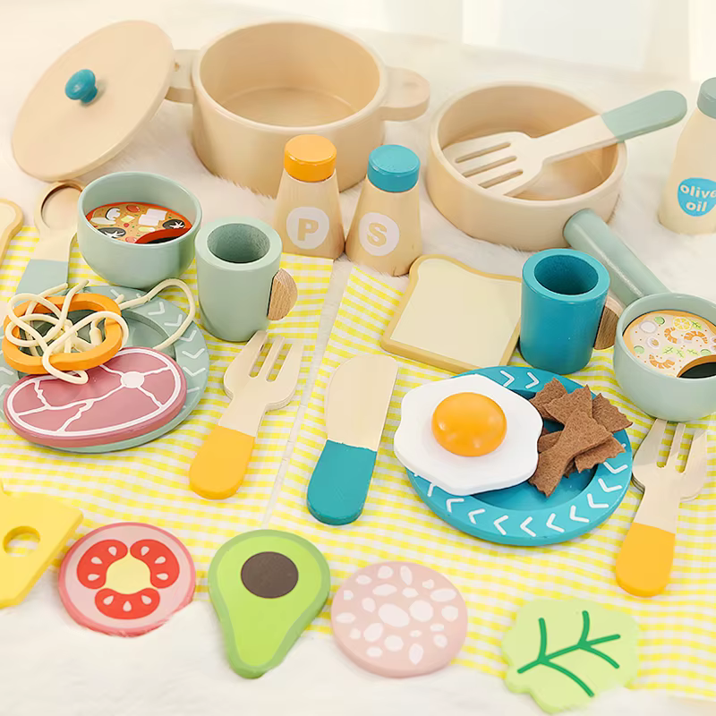 Wooden Play Kitchen