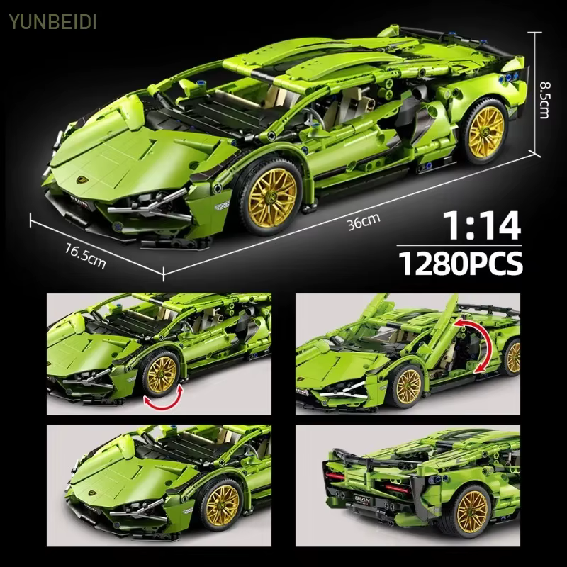 Technic Racing Car (1280+ pcs) — image 2