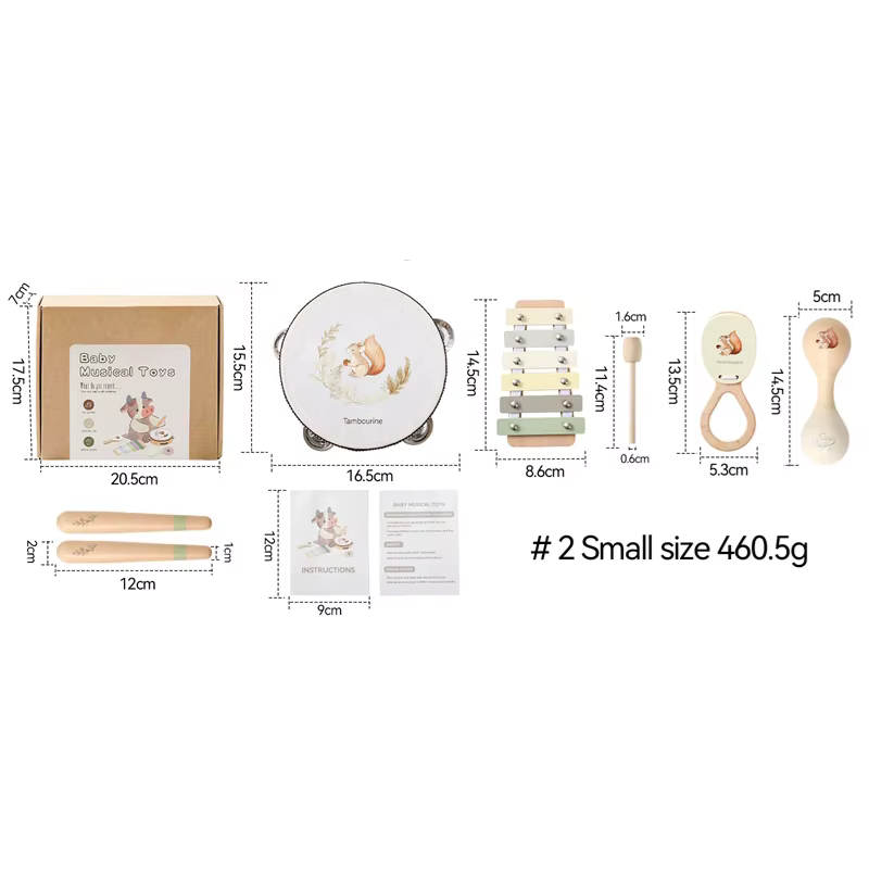 Montessori Wooden Instrument Set