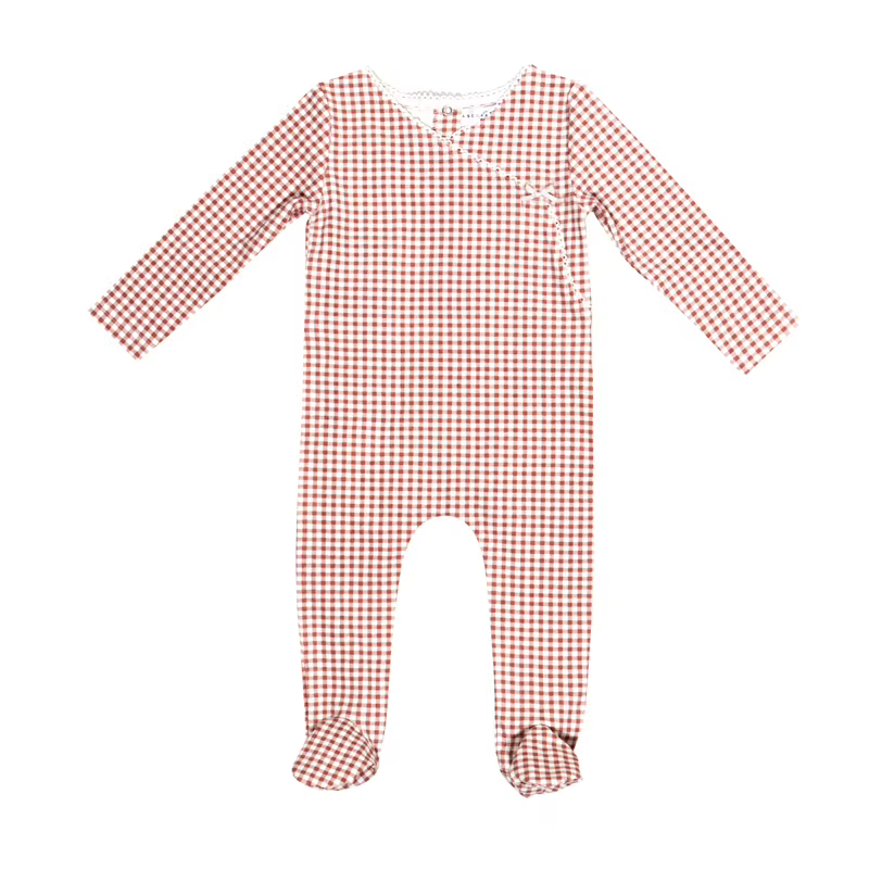 The Gingham Loungewear family matching collection