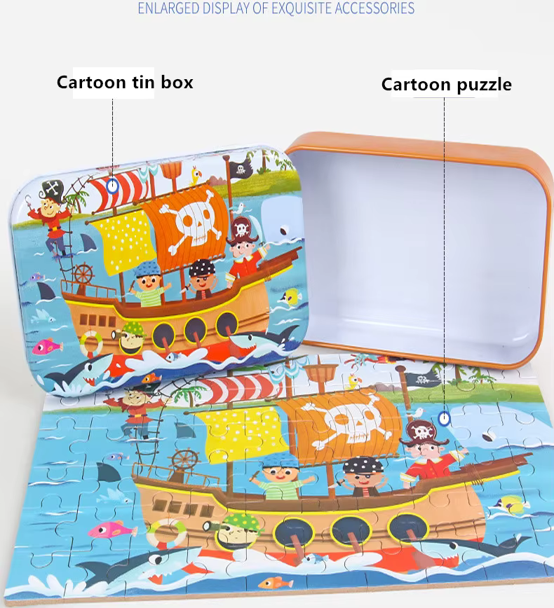 60-Piece Wooden Puzzle — image 5