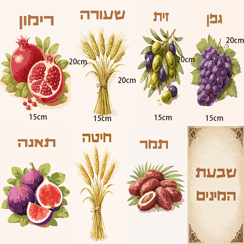 Shivat Haminim Sukkot Painting Kit