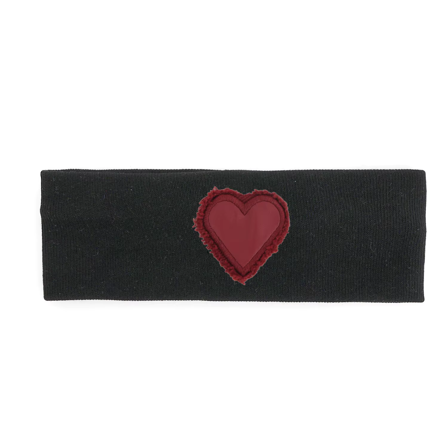 Heart-Patch Cotton Headband — image 3