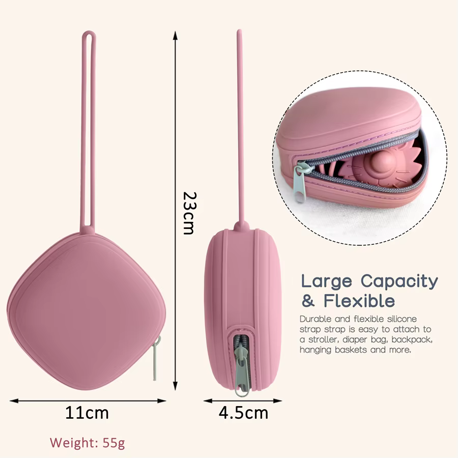 Silicone Pacifier Holder Case — image 3