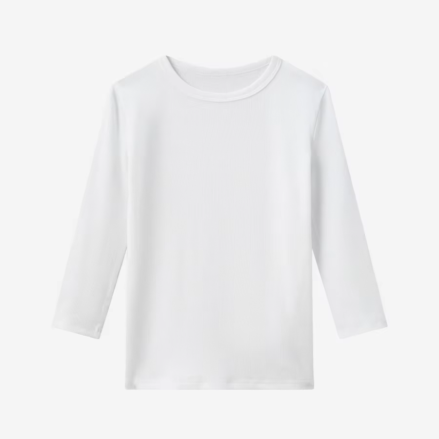 Embroidered Denim Collection – White 3 Quarter