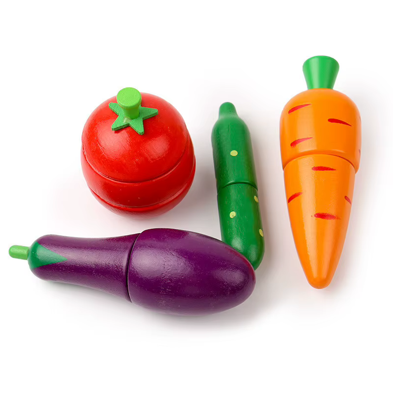 Wooden Cutting Food Set — image 4