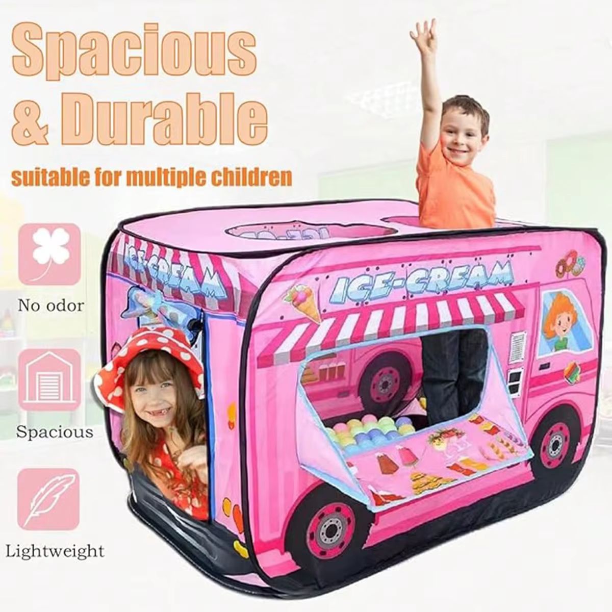 Pop-Up Car Play Tent – Fire Engine — image 6