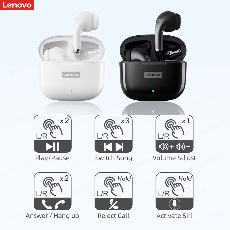 Lenovo LP40 Pro Earbuds — image 4