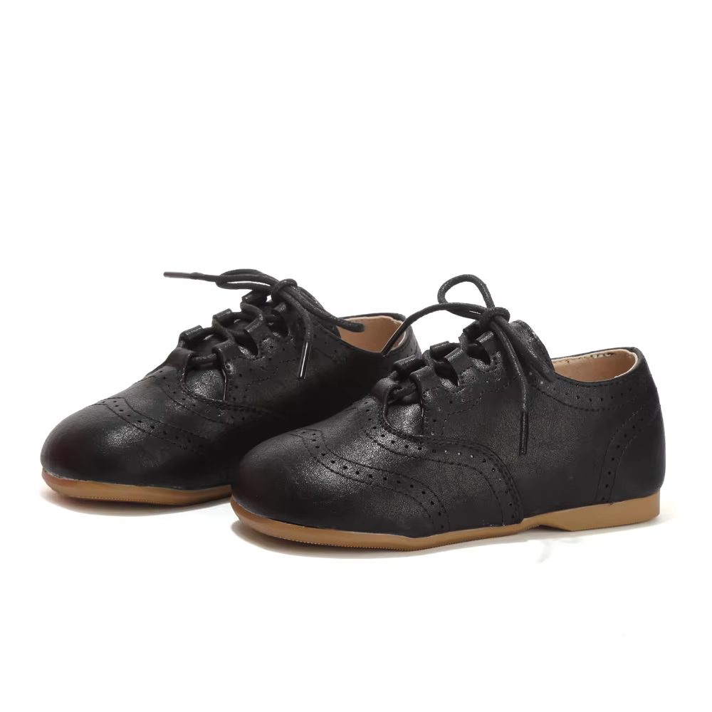 Heritage Leather – Black Leather Shoes – Style 3 — image 5