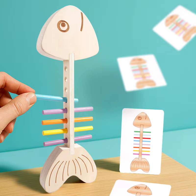 Wooden Balance Sticks Game — image 4