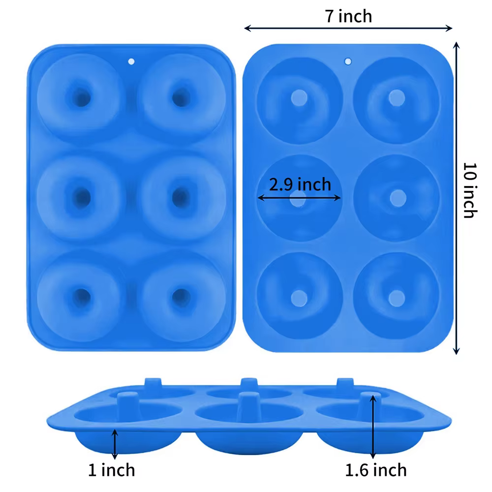 6-Cavity Silicone Donut Mould — image 5