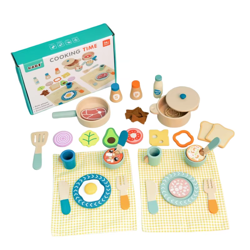 Wooden Play Kitchen — image 6