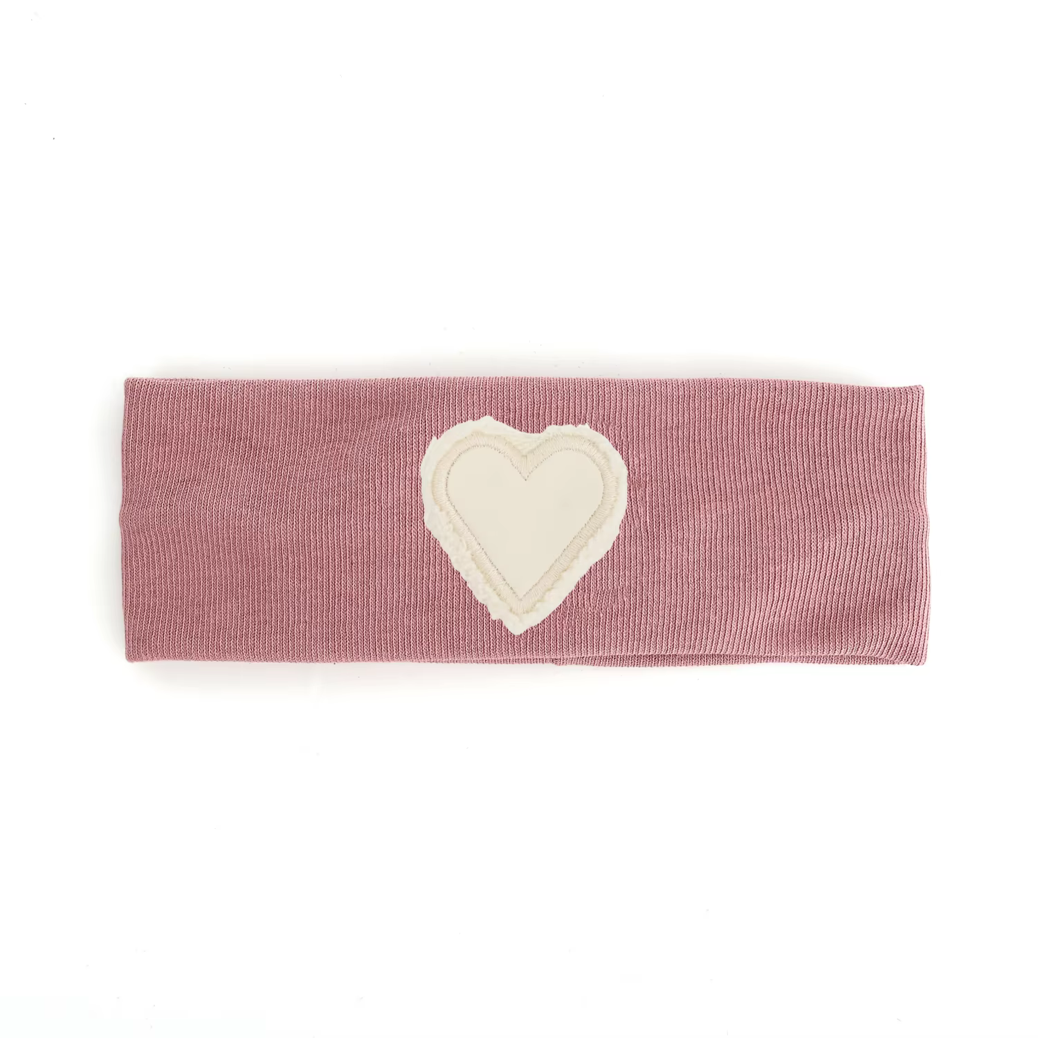 Heart-Patch Cotton Headband — image 2