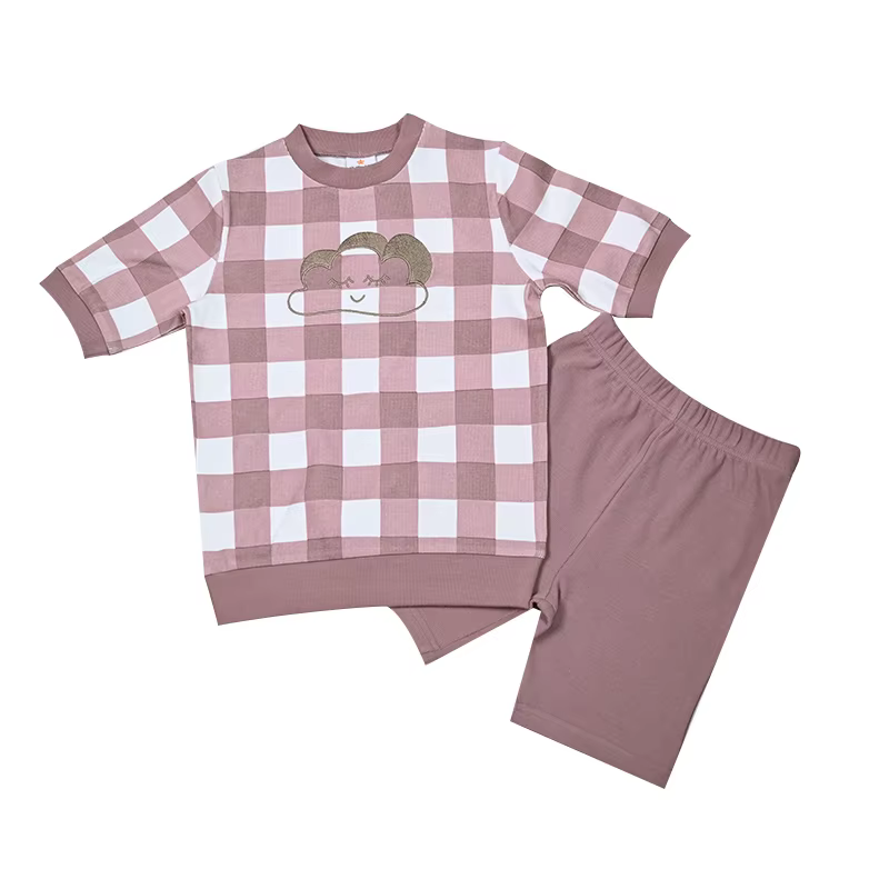 Brother & Sister Pyjamas – Short Sleeve Pink