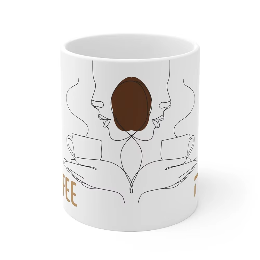 Hebrew "Borei Pri Ha Coffee" Mug — image 3