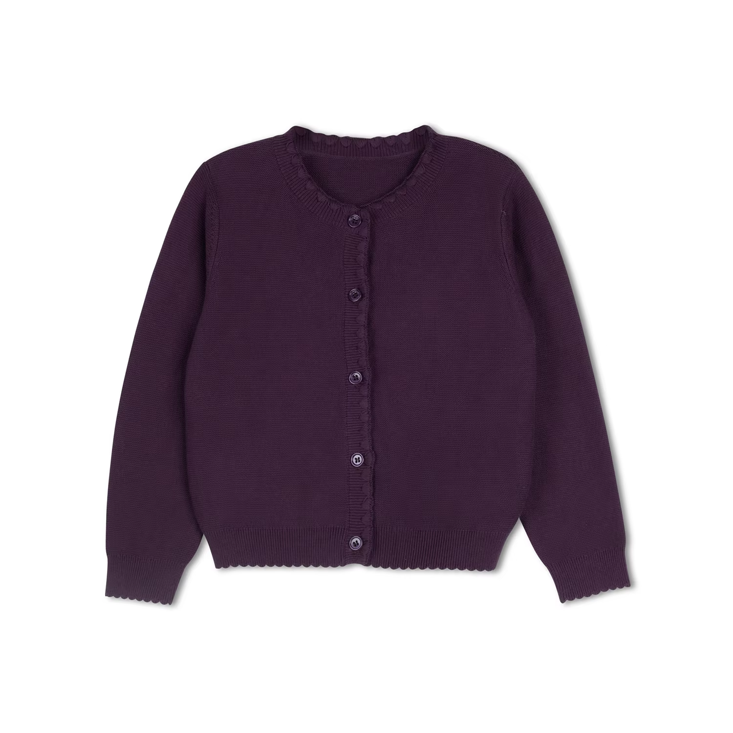 Purple Floral Satin – Cardigan – Ali Picks AW26