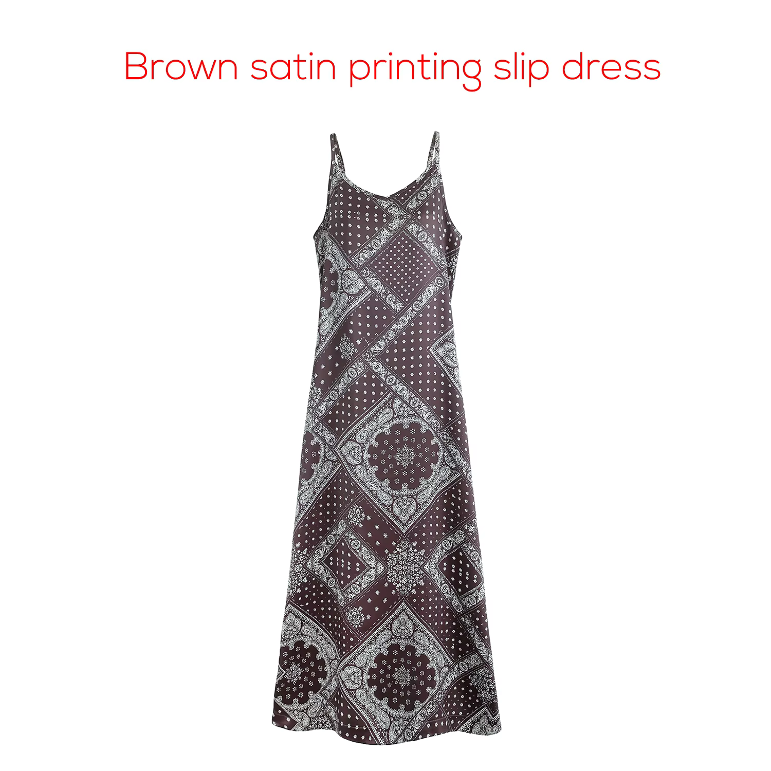 Brown Print Dress – Ali Picks AW26