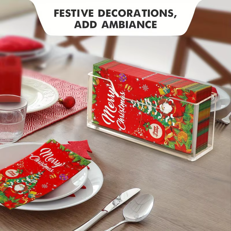 Clear Acrylic Tissue & Napkin Holder — image 6