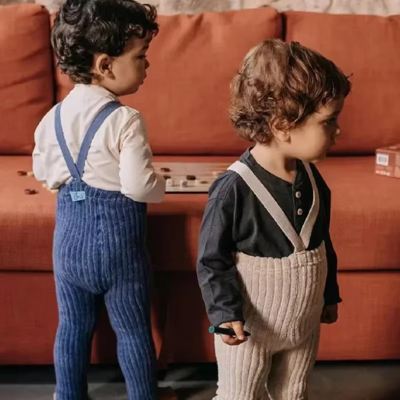 Baby Cotton Suspender Overalls — image 3