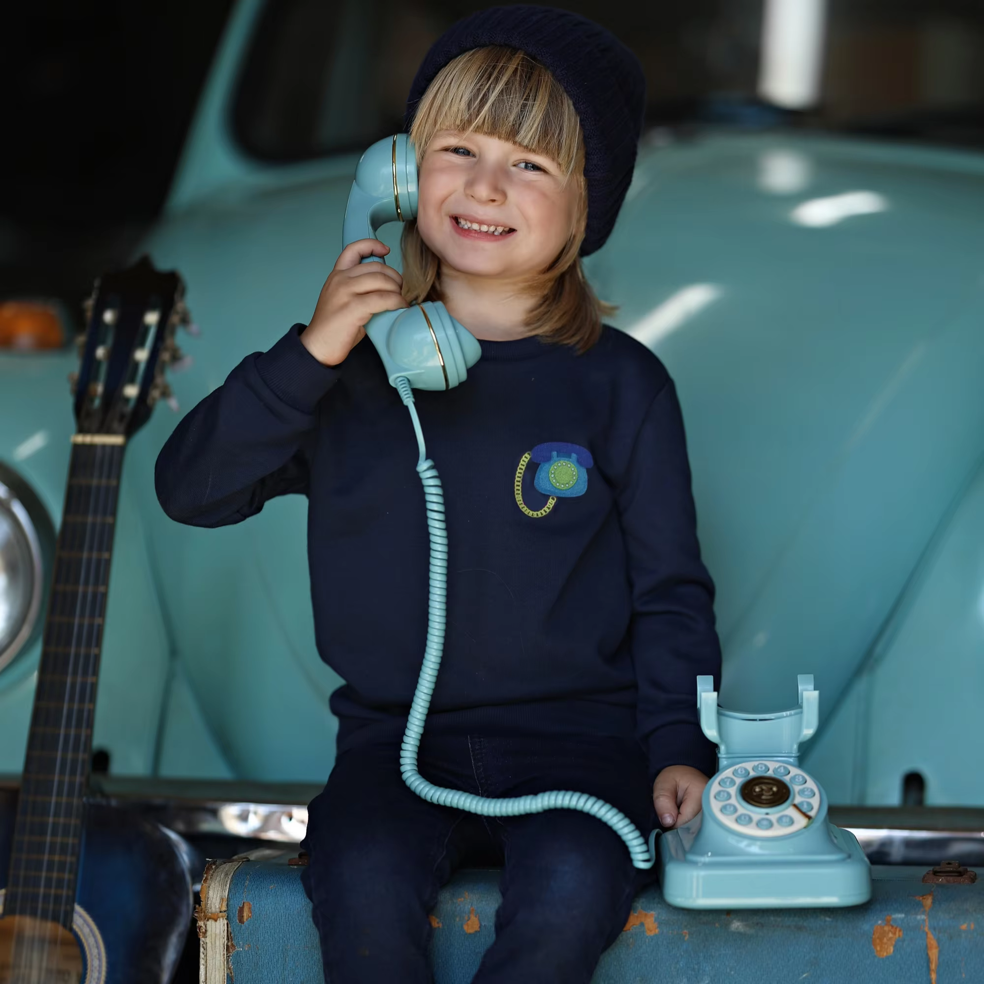 Telephone Print Collection – Little Boy Sweatshirt — image 5