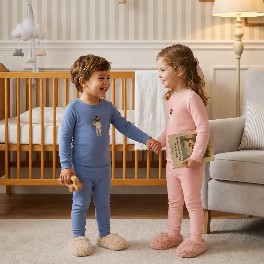 Petit Ourson – Blue – Baby Boy Set — image 4