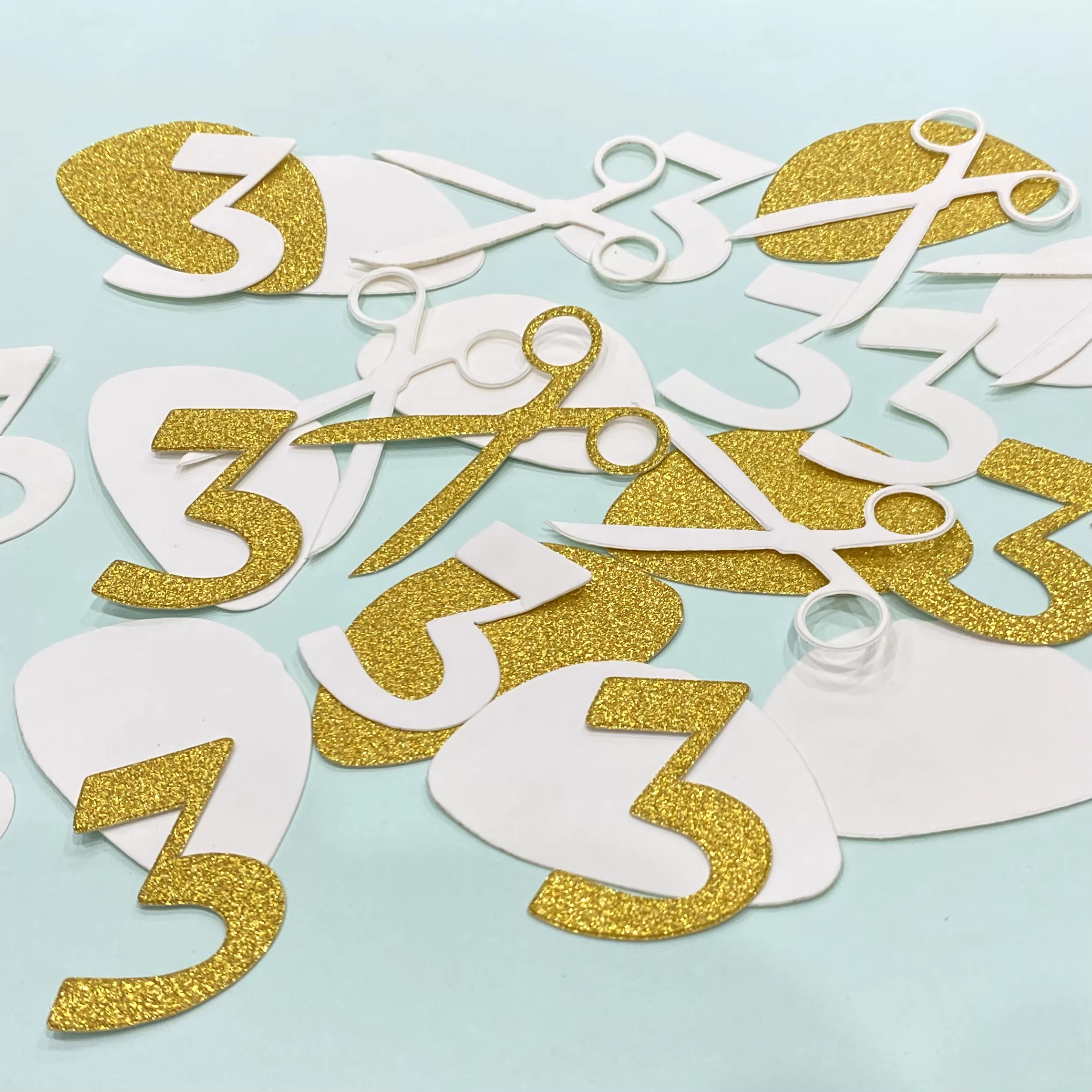 Green & Gold Upsherin Confetti — image 3