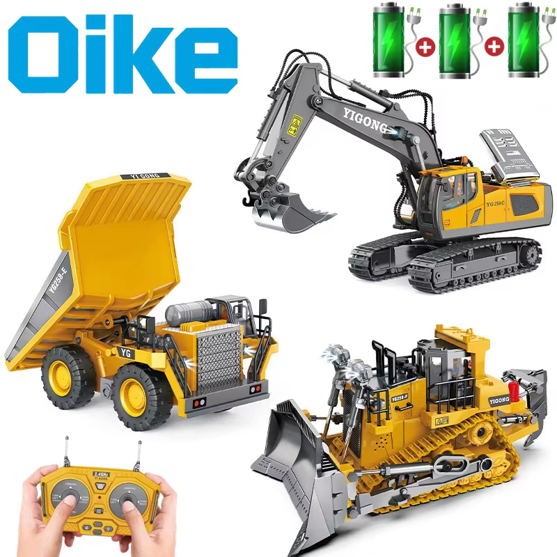RC Excavator & Dump Truck