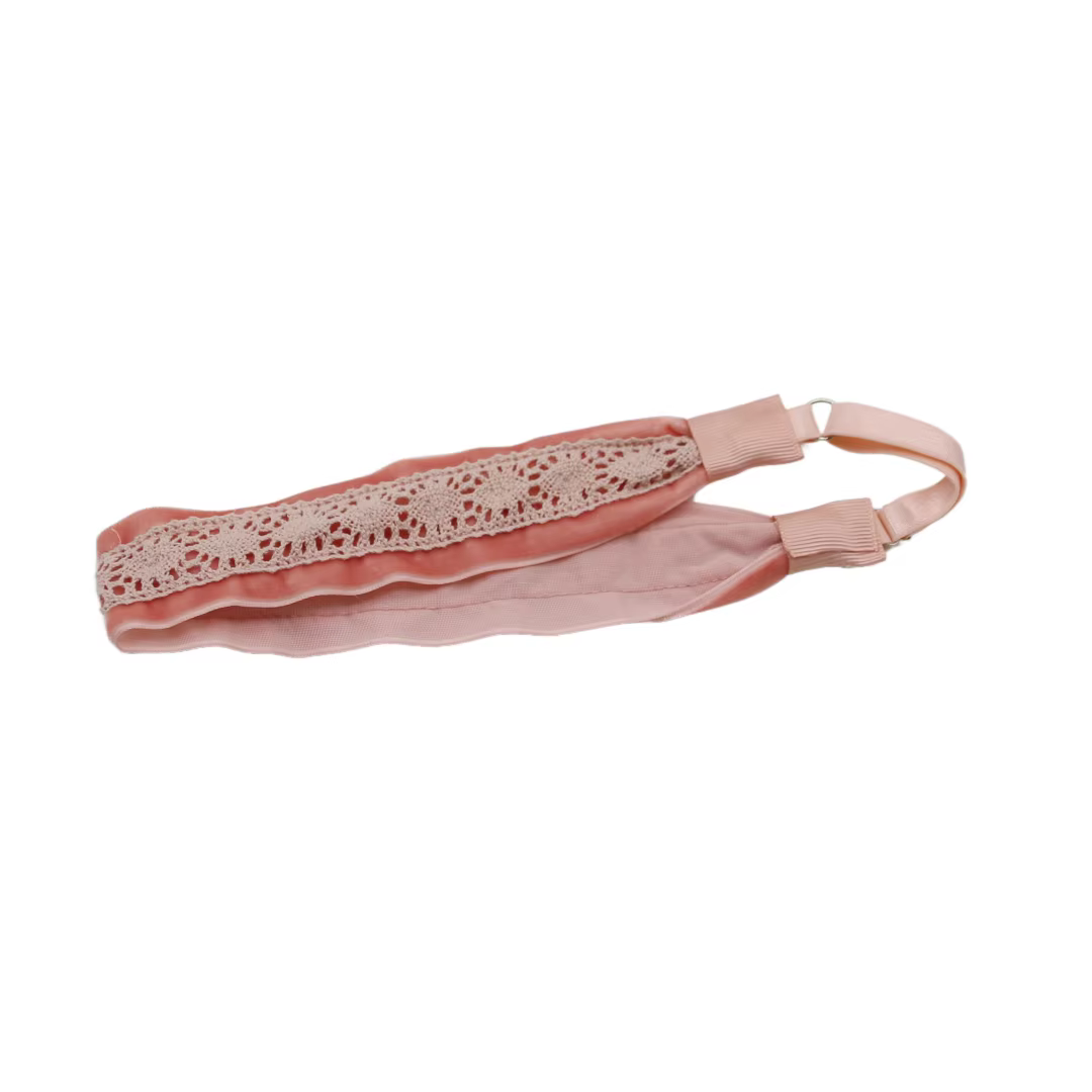 Lace Velvet Bow Headband Soft Headband — image 3