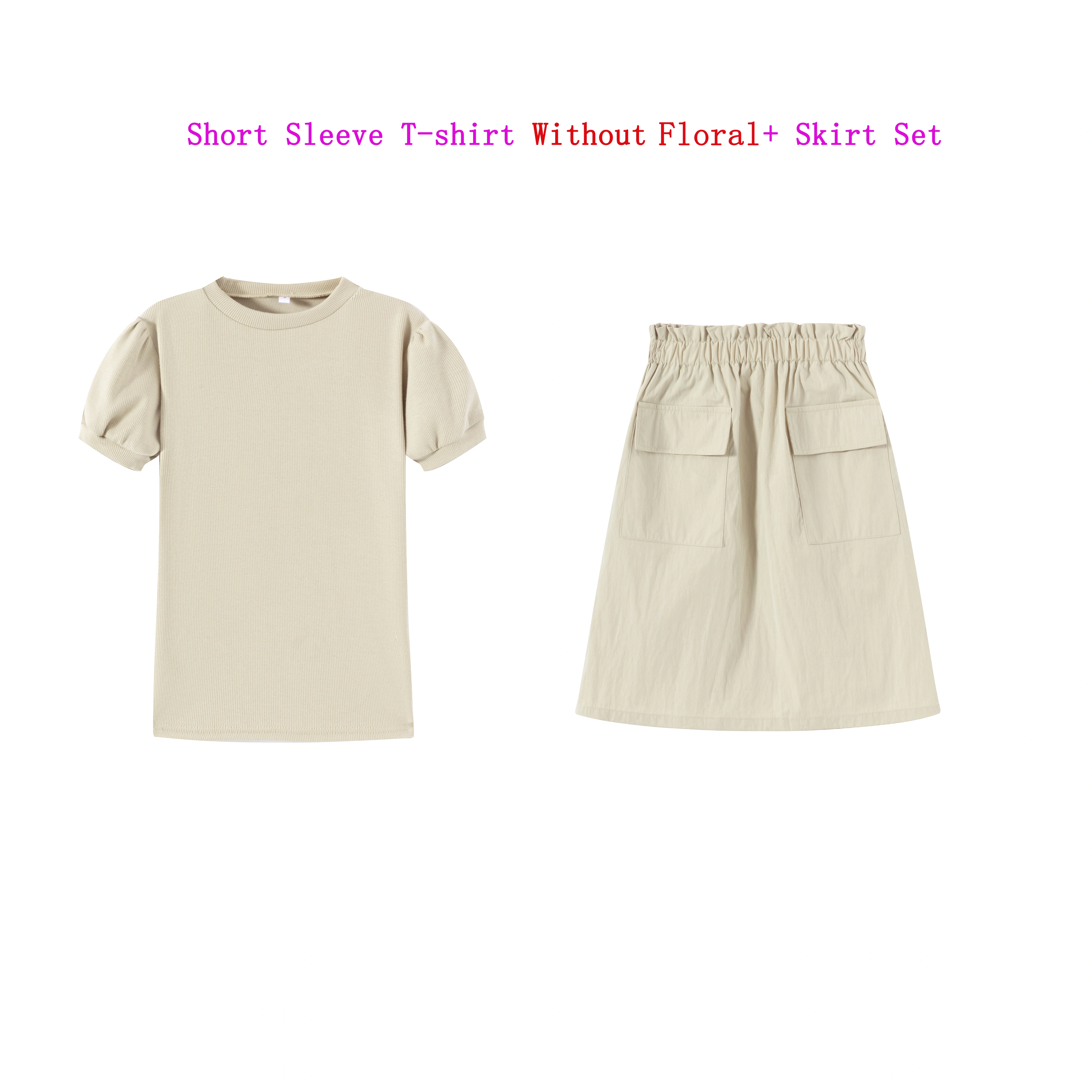 The Garden Collection – Taupe-top1-Skirt