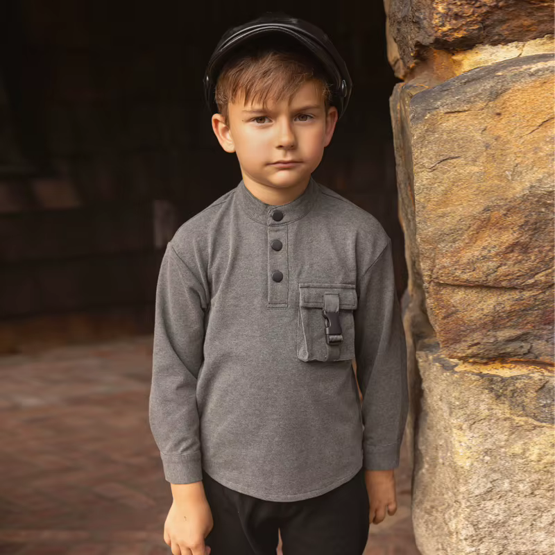 Charcoal Mist Collection – Girl Jumper — image 5
